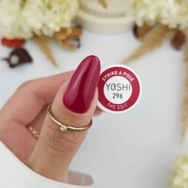 YOSHI Gelinis lakas Strike A Pose 6 ml – 296 YOSHI Gelinis lakas Strike A Pose 6 ml – 296