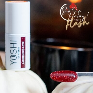 YOSHI Gelinis lakas Lambrusco Love 6 ml – 146 YOSHI Gelinis lakas Lambrusco Love 6 ml – 146