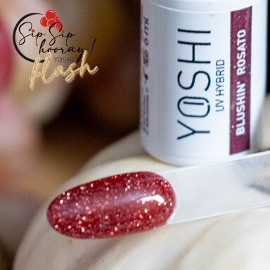 YOSHI Gelinis lakas Blushin Rosato 6 ml – 144 YOSHI Gelinis lakas Blushin Rosato 6 ml – 144