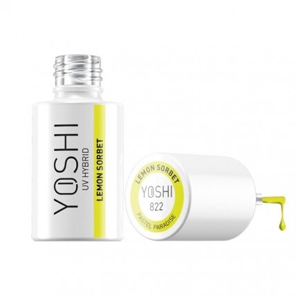 YOSHI Gelinis lakas Lemon Sorbet 6 ml - 822 1 YOSHI Gelinis lakas Lemon Sorbet 6 ml - 822 1
