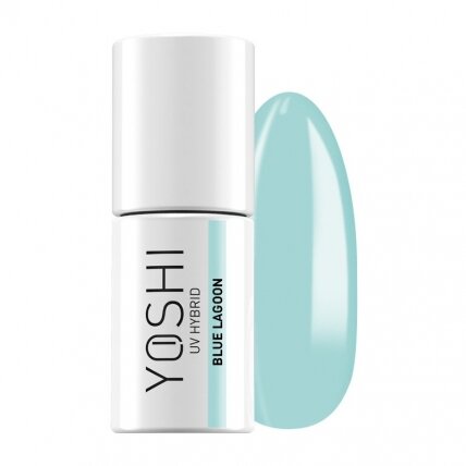 YOSHI Gelinis lakas Blue Lagoon 6 ml - 824 YOSHI Gelinis lakas Blue Lagoon 6 ml - 824