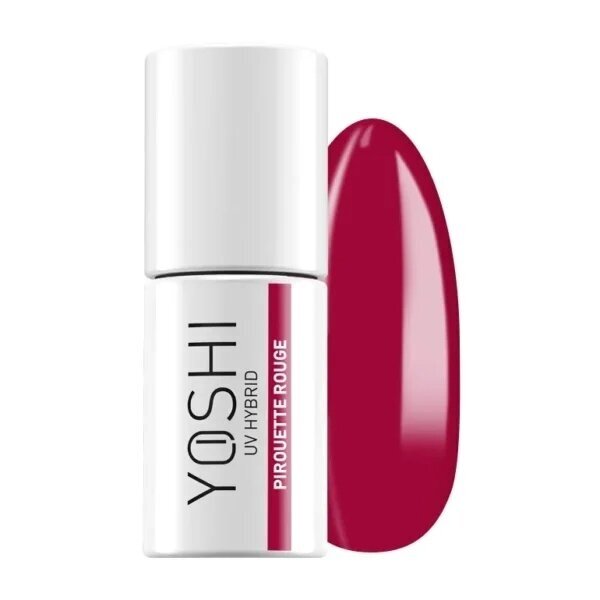 YOSHI Gelinis lakas Pirouette Rouge 6 ml - 242 YOSHI Gelinis lakas Pirouette Rouge 6 ml - 242