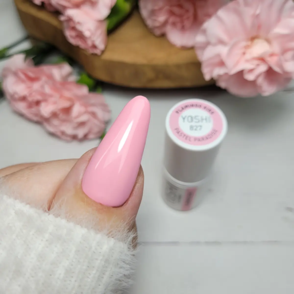 YOSHI Gelinis lakas Flamingo Kiss 6 ml - 827 1
