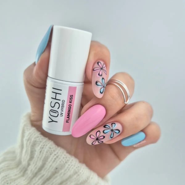 YOSHI Gelinis lakas Flamingo Kiss 6 ml - 827 2