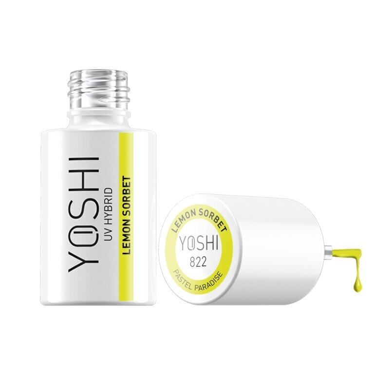 YOSHI Gelinis lakas Lemon Sorbet 6 ml - 822 1 YOSHI Gelinis lakas Lemon Sorbet 6 ml - 822 1